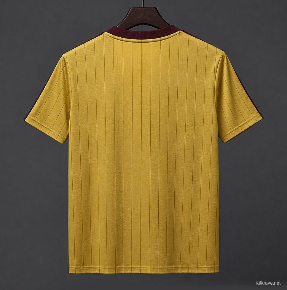 2026 Arsenal Adidas Terrace Icons Yellow Jersey