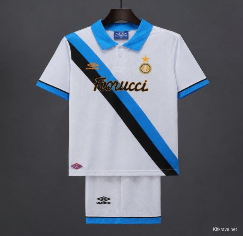 Retro 94/95 Inter Milan Away White Jersey