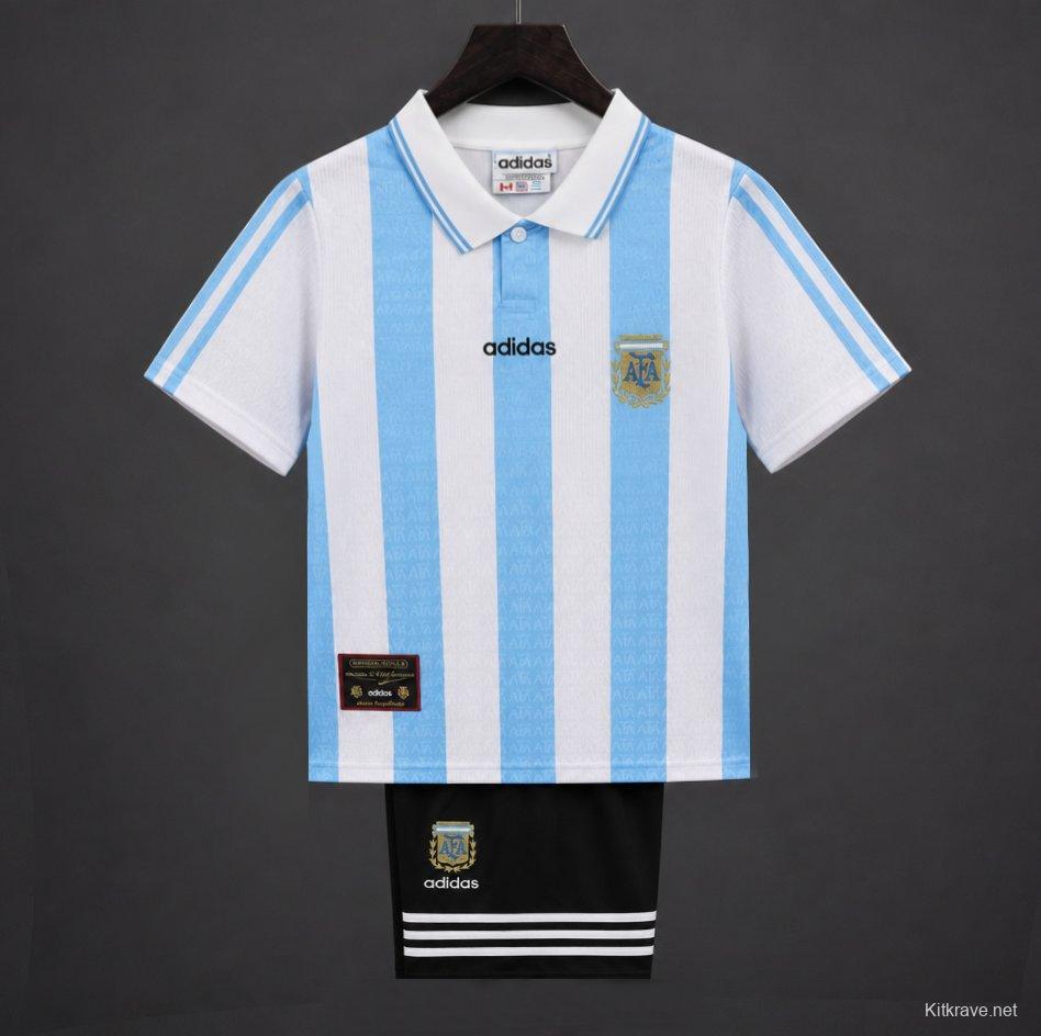 Retro Kids 1994 Argentina Home Jersey