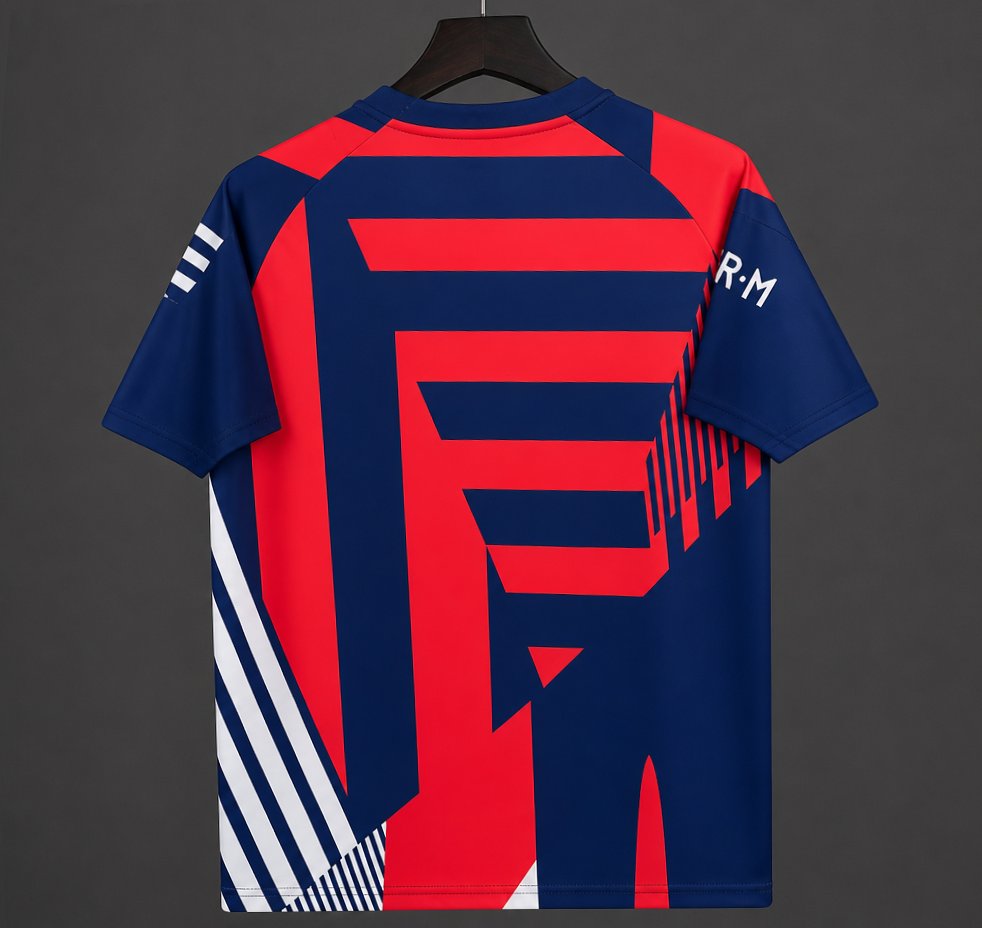 26/27 Bayern Munich Navy/Red/White Pre-match Jersey