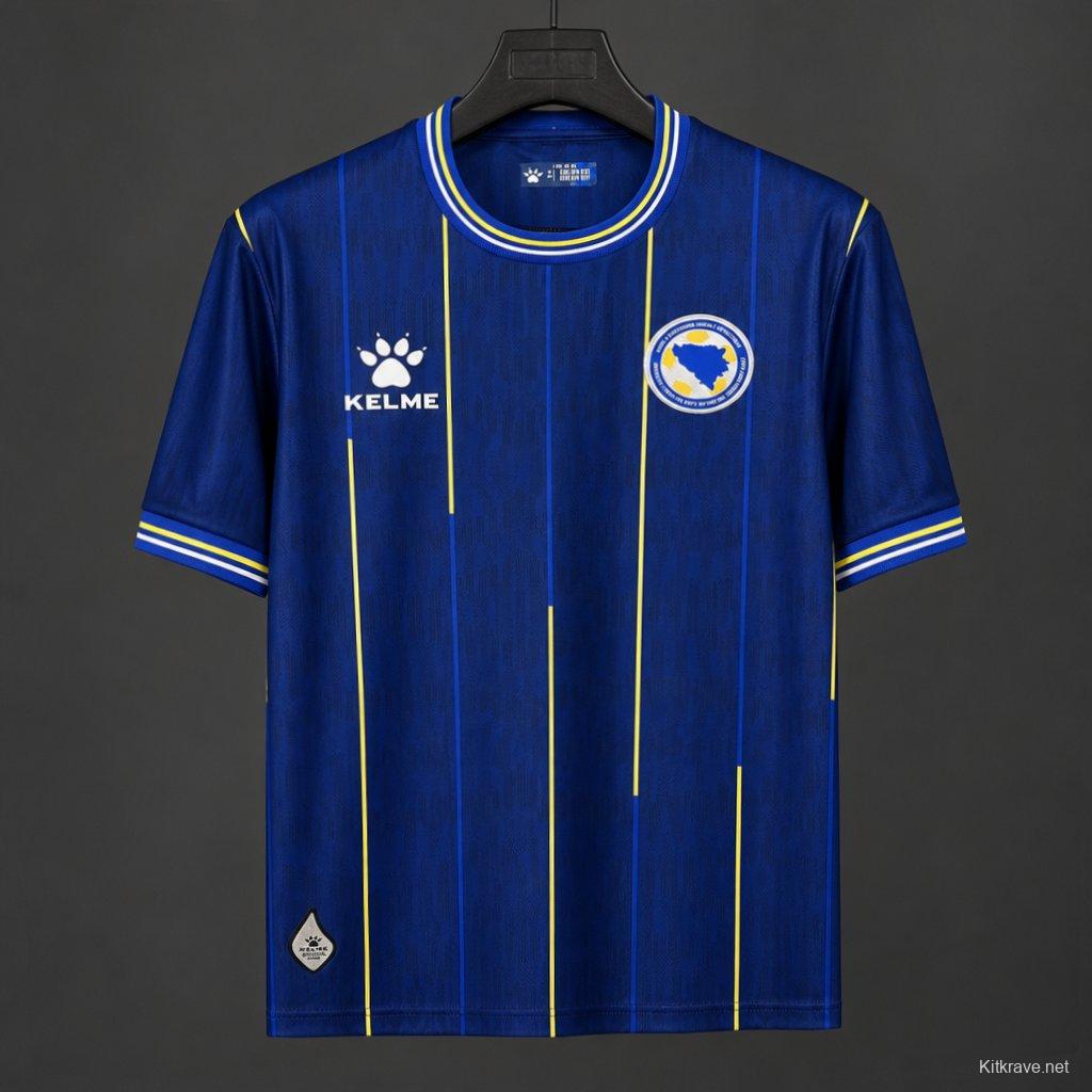 2026 Bosnia and Herzegovina World Cup Home Jersey
