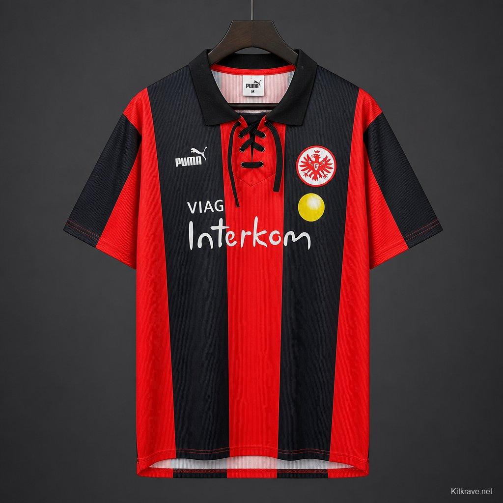 Retro 97/98 Eintracht Frankfurt Home Jersey