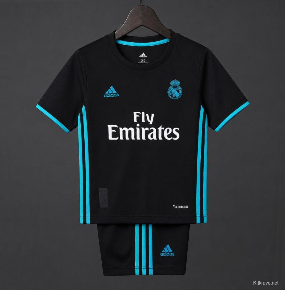 Retro Kids 17/18 Real Madrid Away Jersey