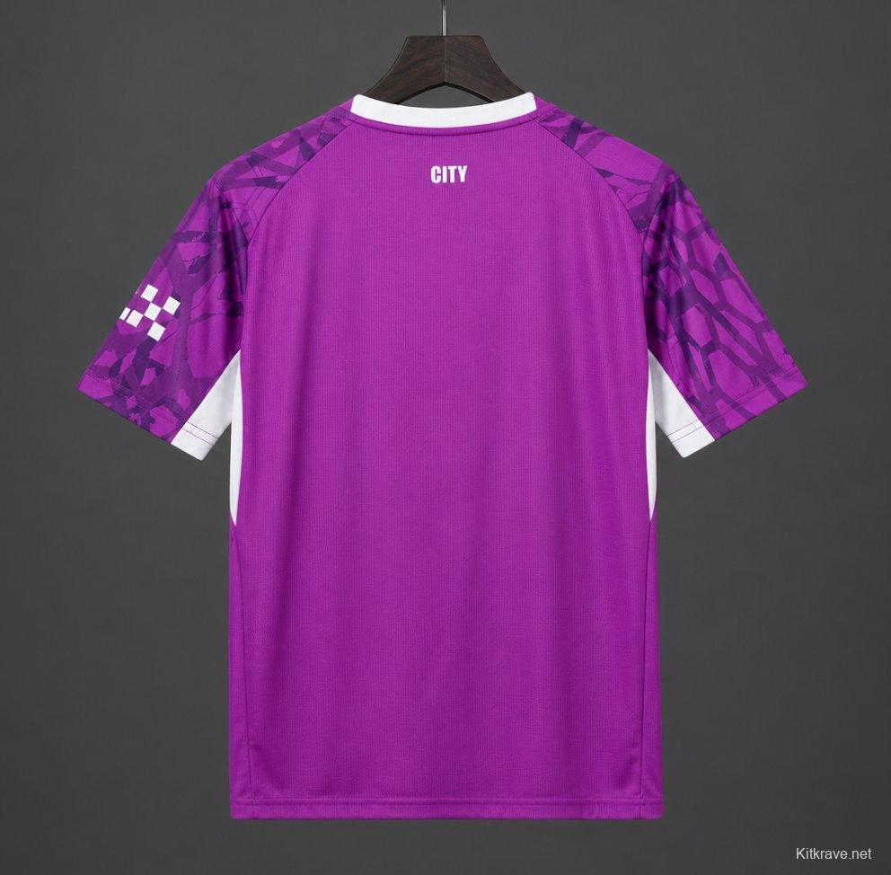 26/27 Manchester City Goalkeeper Electric Orchid Jersey