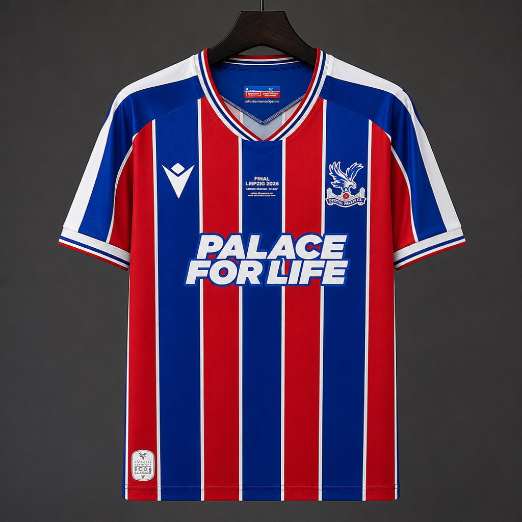 25/26 Crystal Palace Home Final Match Jersey