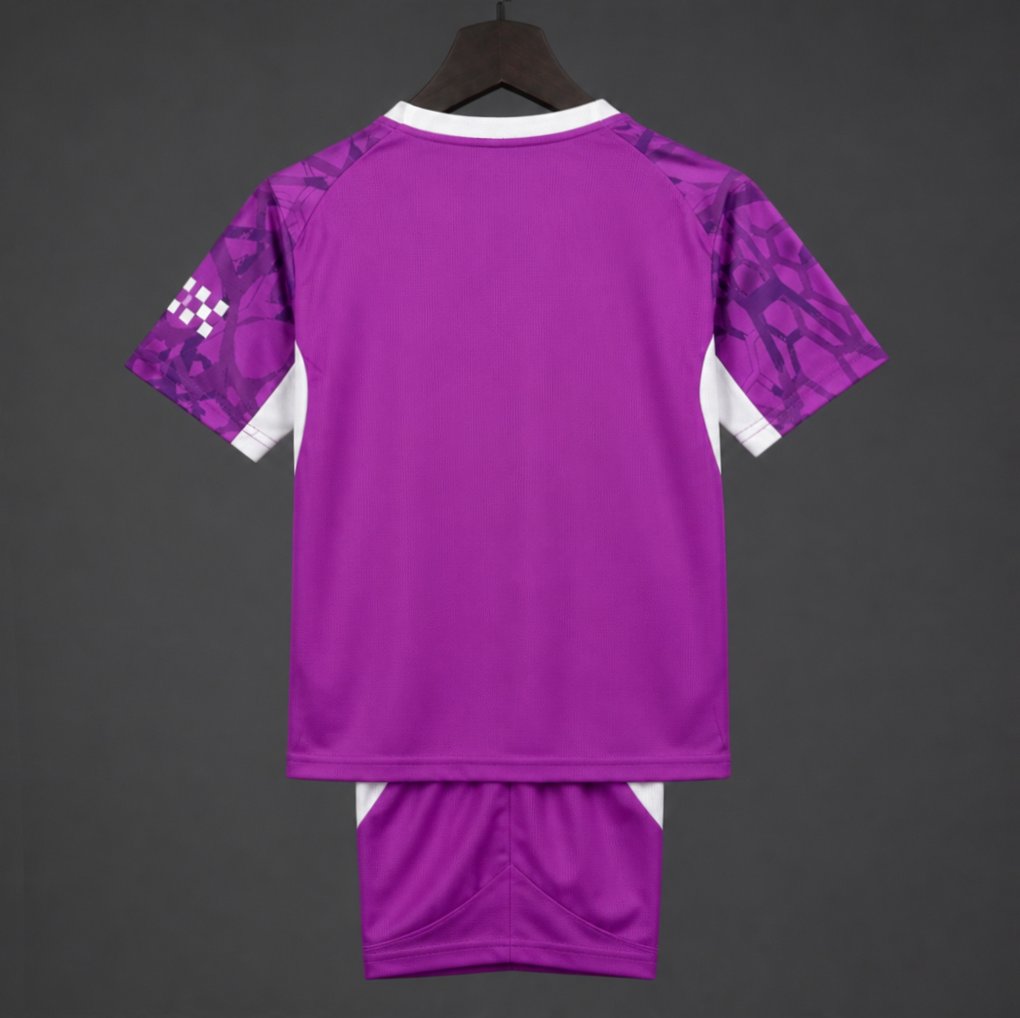 26/27 Kids Manchester City Goalkeeper Electric Orchid Jersey