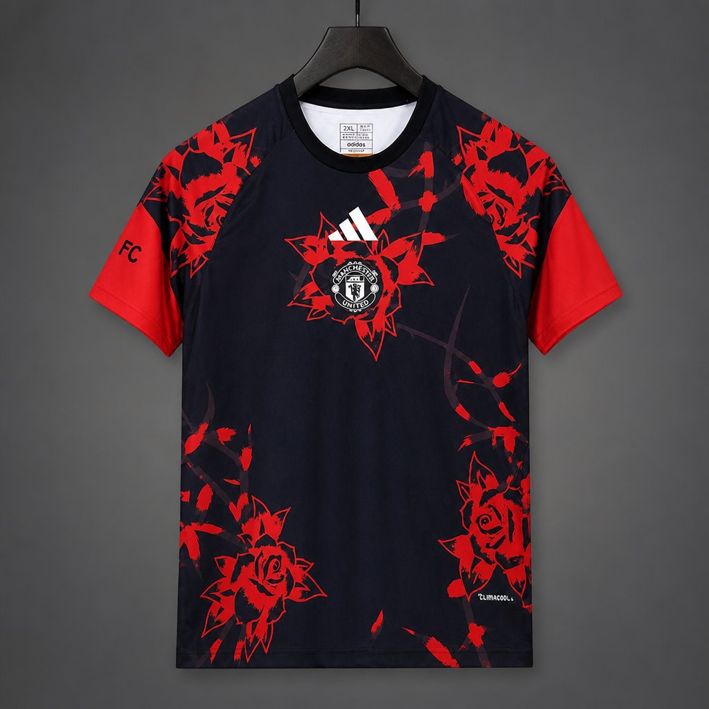 26/27 Manchester United Lancashire Rose  Jersey