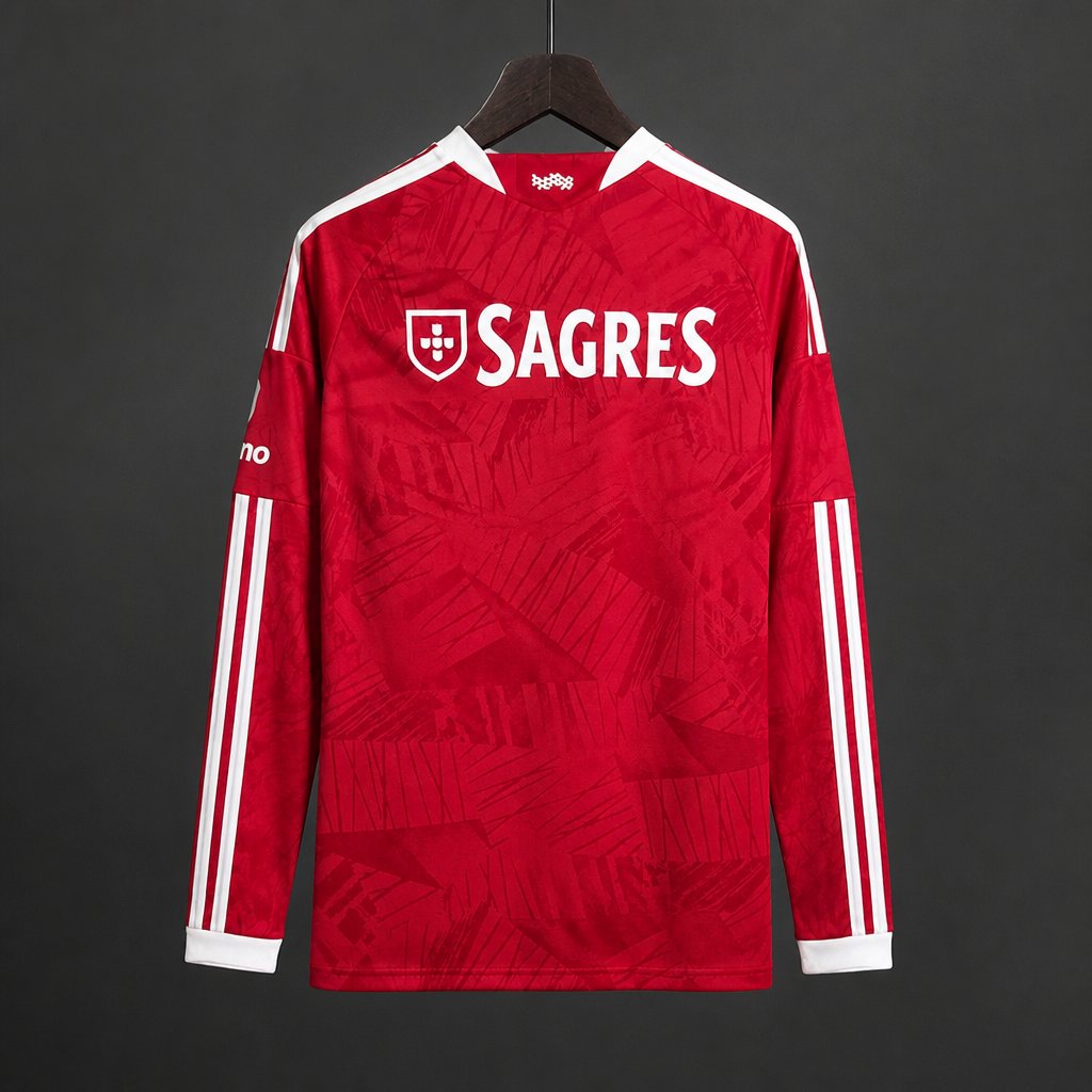 26/27 Benfica Home Long Sleeve Jersey