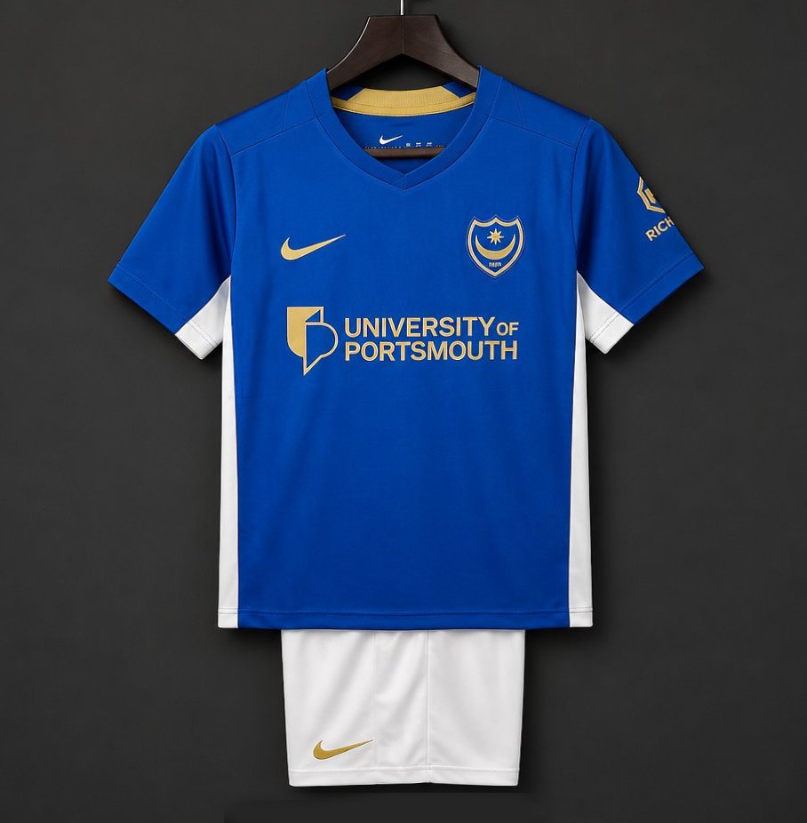 26/27 Kids Portsmouth Home Jersey
