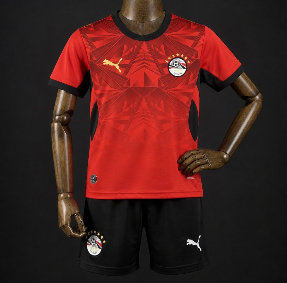 2026 Kids Egypt World Cup Home Kit