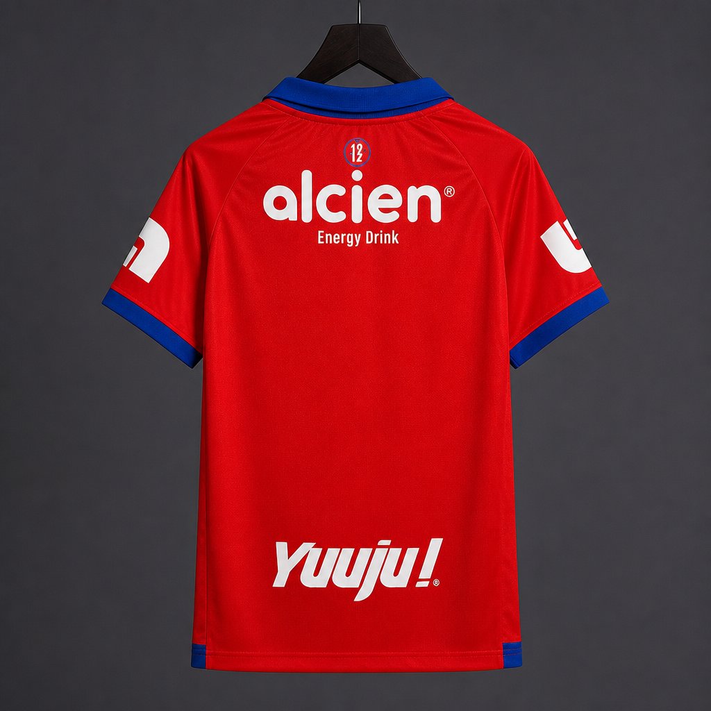 26/27 CD Olimpia Away Red Jersey