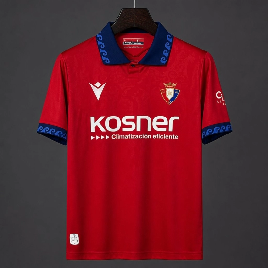 26/27 CA Osa home Red  jersey
