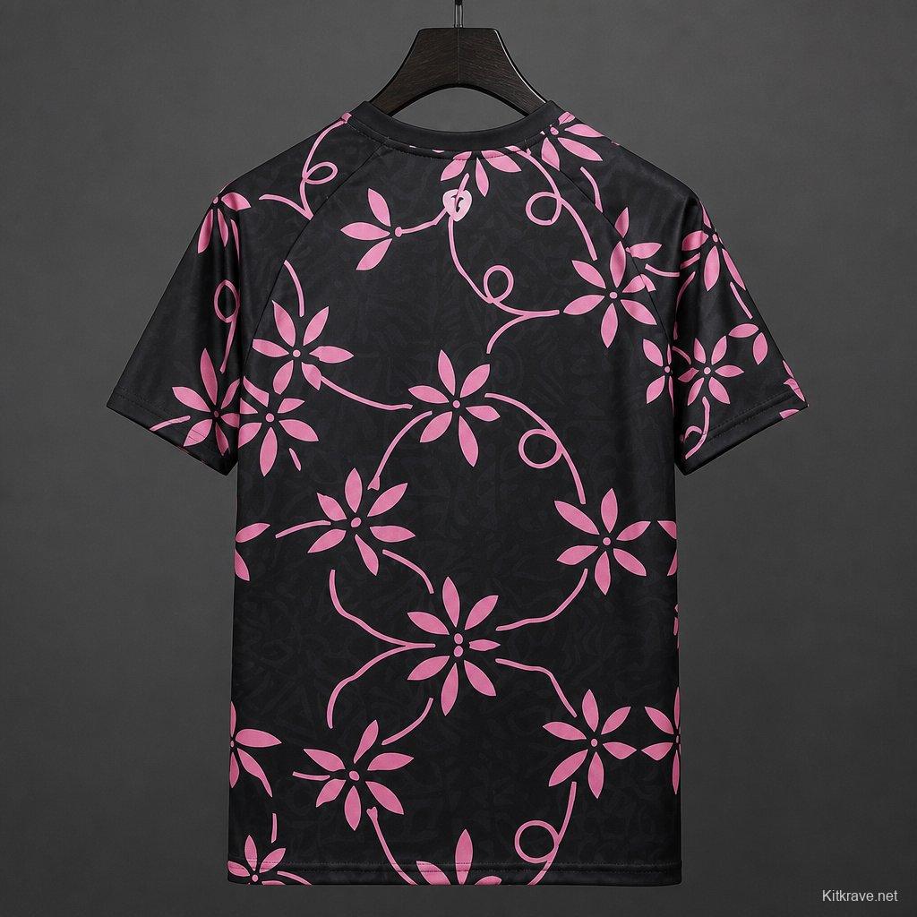 26/27 Sunderland AFC Away Black with Pink training Jersry