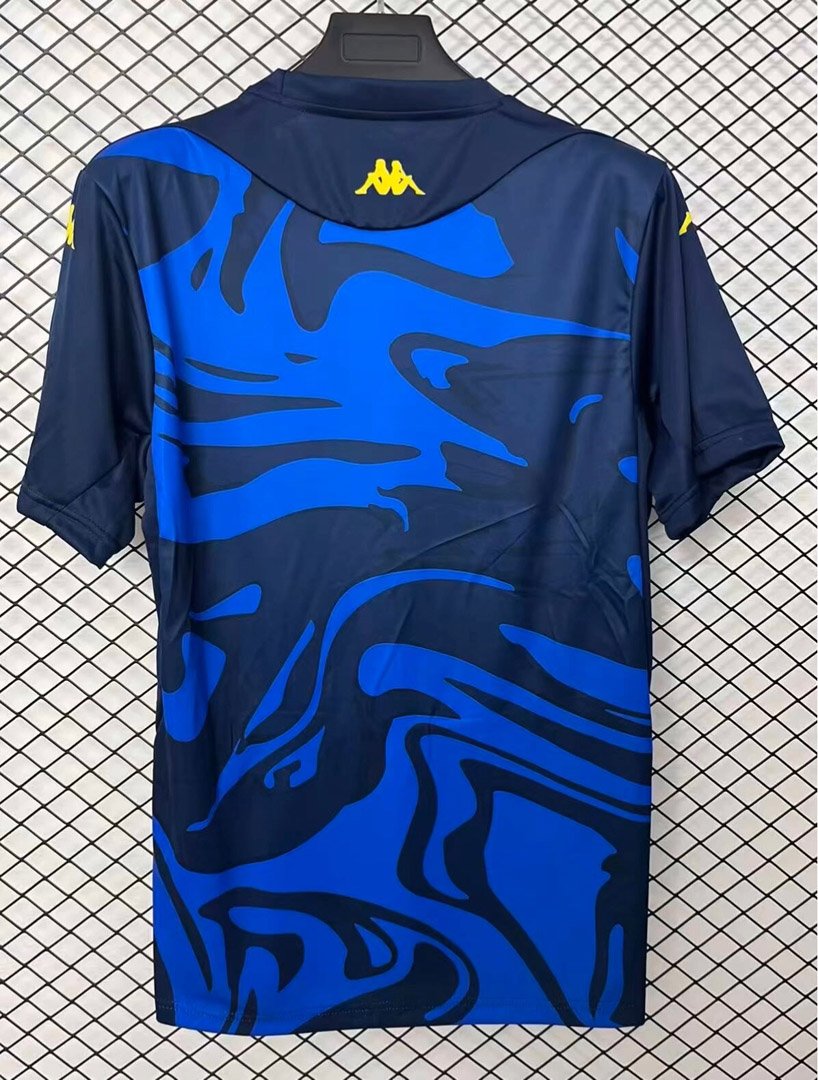 26/27 Cádiz CF Navy Blue Marble Pattern Pre-Match Jersey