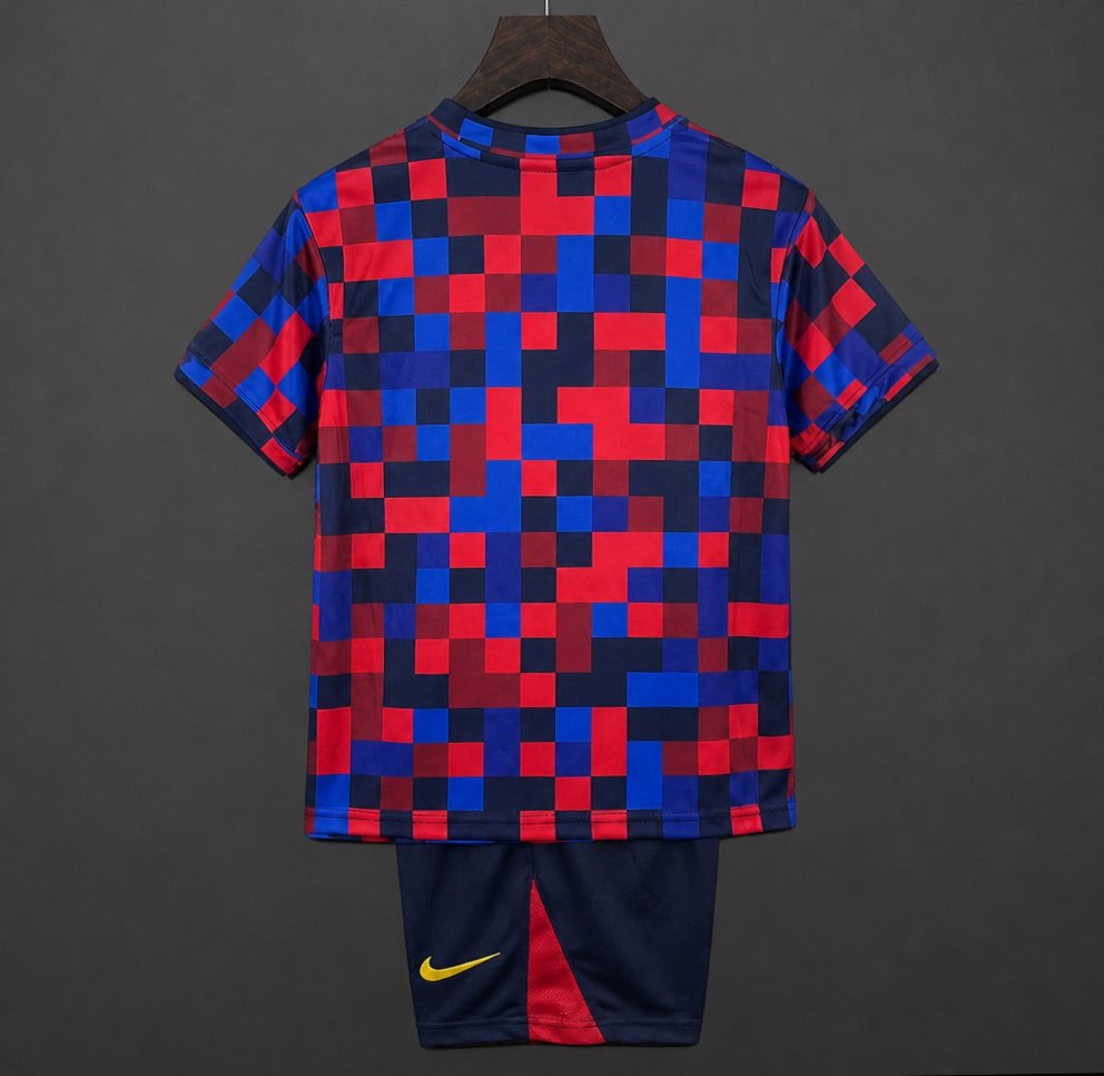26/27 Kids Barcelona Academy Pro Pre-Match Jersey