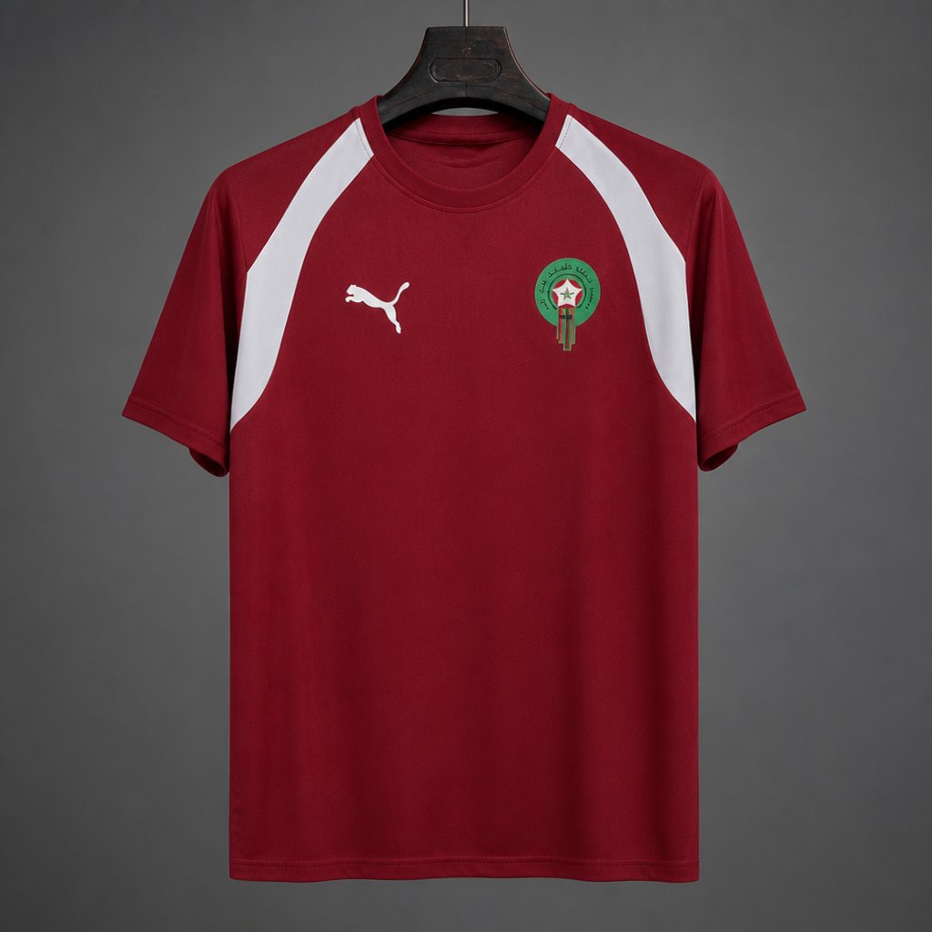2026 Morocco Red Training Jersey