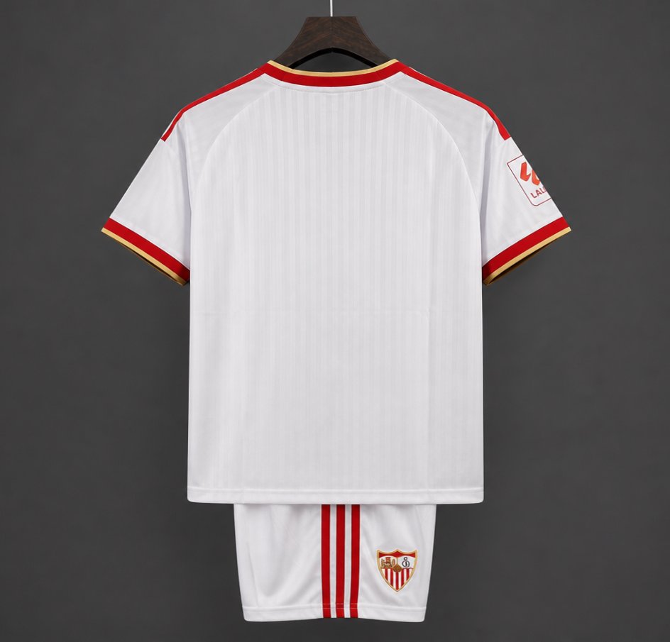26/27 KIDS Sevilla Home Jersey