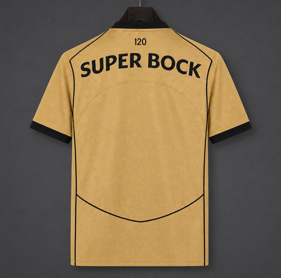 26/27 Sporting CP Away Gold Jersey