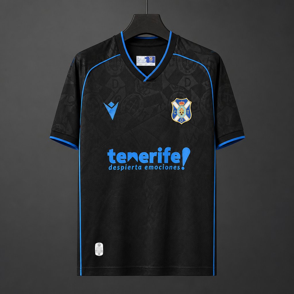 26/27 Tenerife Away Black Jersey