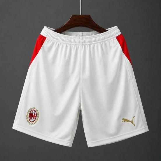26/27 AC Milan Home White  Shorts
