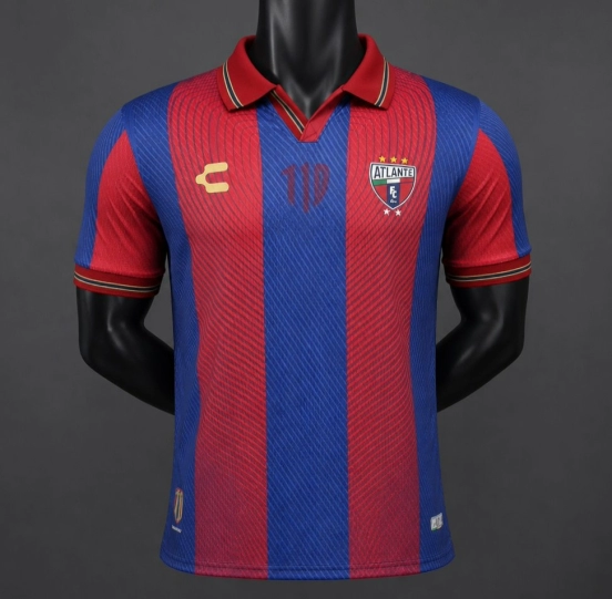 Player Version 26/27 Atlante Home Red Blue Jersey