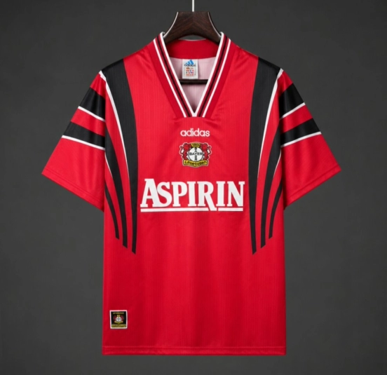 Retro 97/98 Bayer 04 Leverkusen Home Jersey