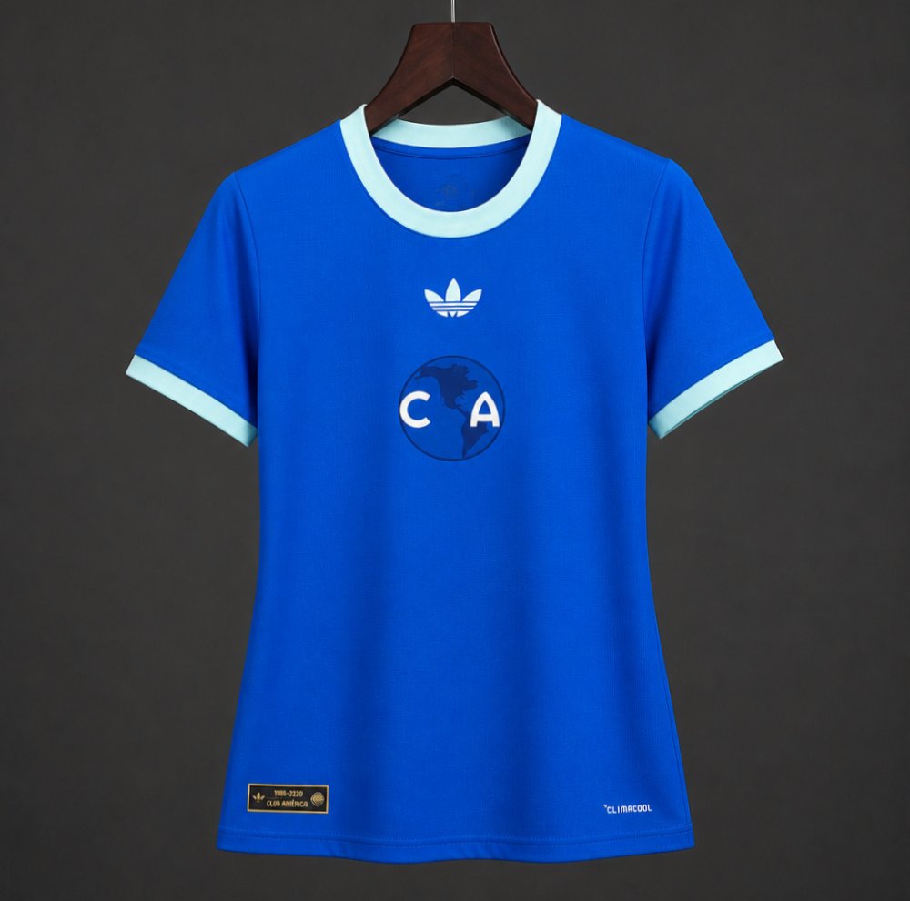 26/27  Women Club America 110 Years Anniversary Blue Jersey