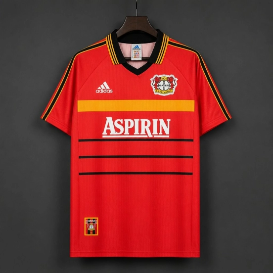 Retro 99/00 Bayer 04 Leverkusen Home Jersey