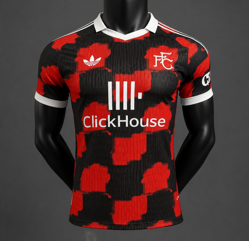 Player Version 26/27 Fulham Away Red/Black Jersey