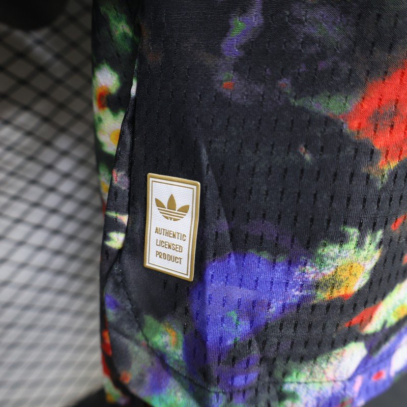 Player Version 26/27 FC Bayern München Black with Floral Abstract Allover Print Third Jersey