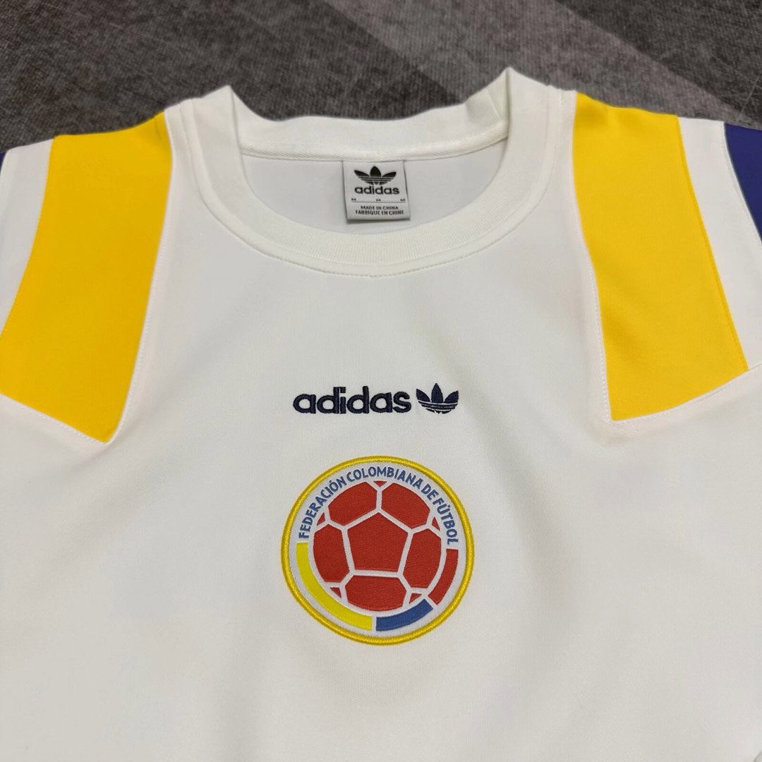 2026 Colombia EQT White Long Sleeve Sweatshirt