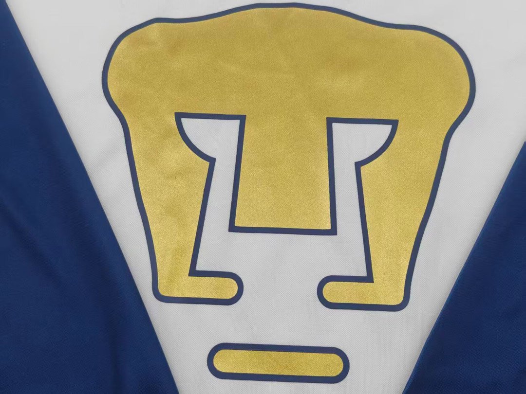 Retro 98/99 Pumas UNAM Home Long Sleeve White Jersey