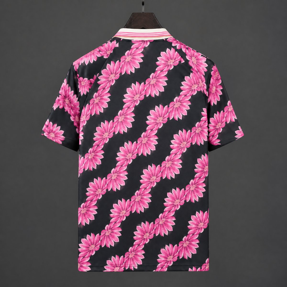 26/27 Real Madrid x FARM Pink Daisy Pattern Polo Jersey