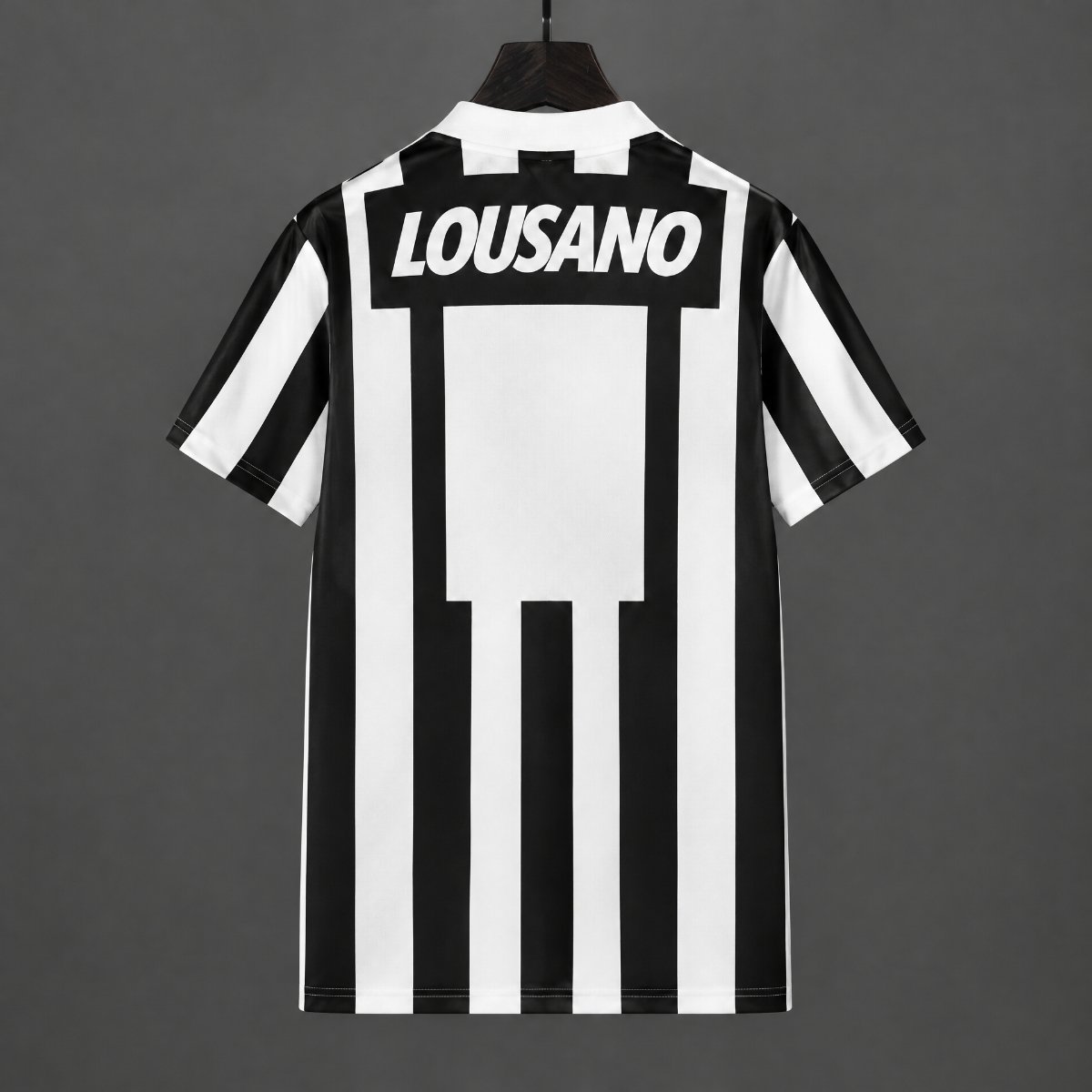 Retro 1994 Santos Away White Black Jersey